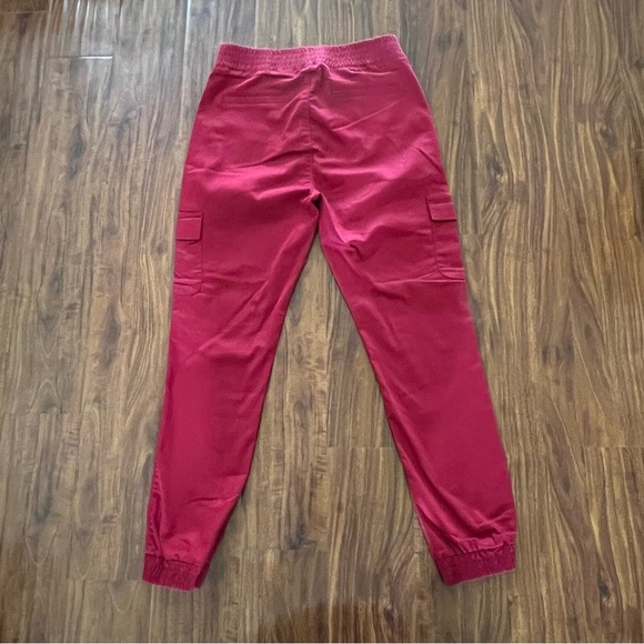 V.I.P. Red Cargo Jogger Pants size 9 - Picture 6 of 8